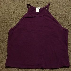 Bozzolo Large tank- Listing as red, but really maroon EUC